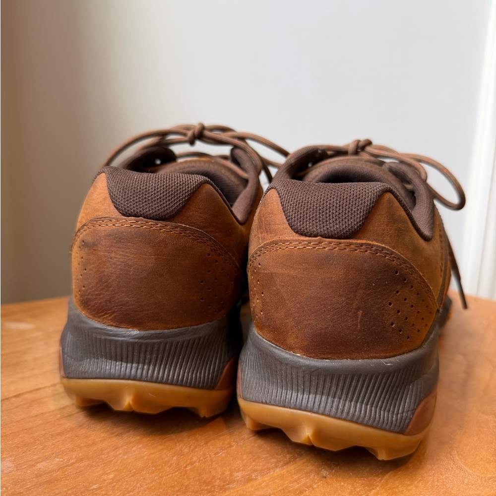 Merrell Men's Zion Brown Leather Trail Shoes Vibram Size 12 EUC - Picture 3 of 9